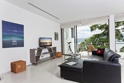 전용 수영장과 바다 전망을 갖춘 침실 3개 빌라 — Patong bay villas